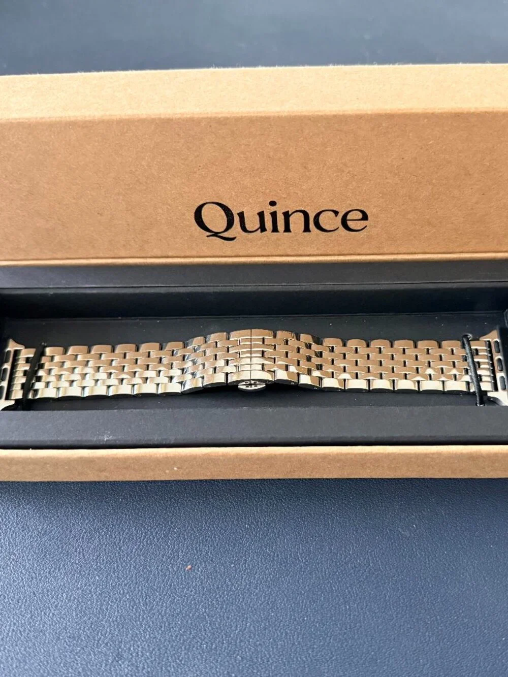 Brand New Quince Stainless Steel Bracelet Smartwatch Band - 44mm to 49mm